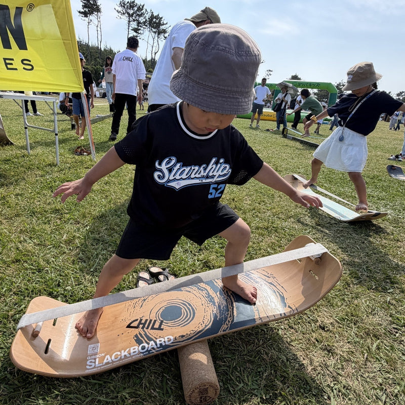 Slackline Experience Booth at Namimatsuri in Hamamatsu!