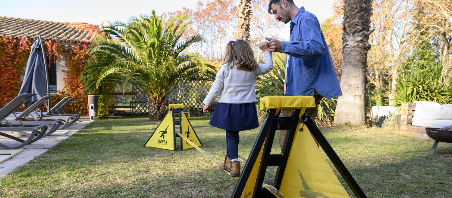 Slackline without Trees