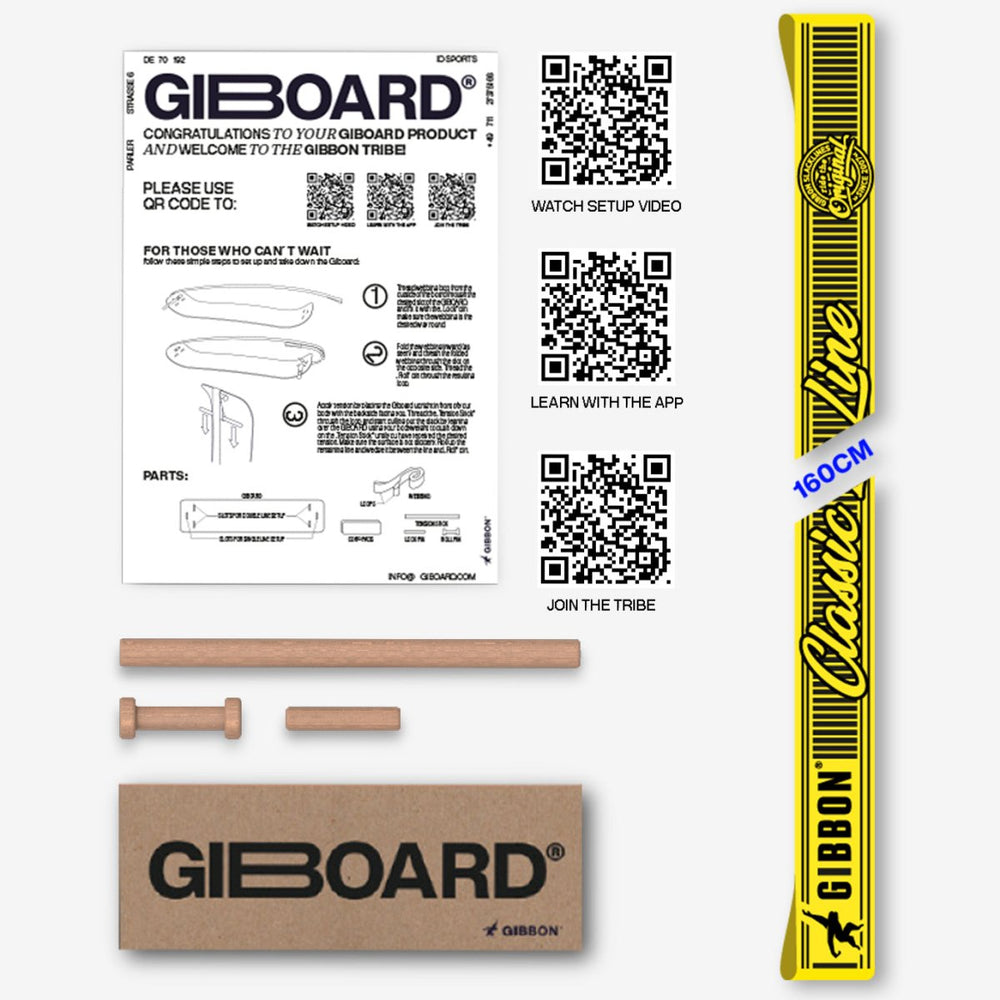 SlackBoard ウェビングセット - クラシック