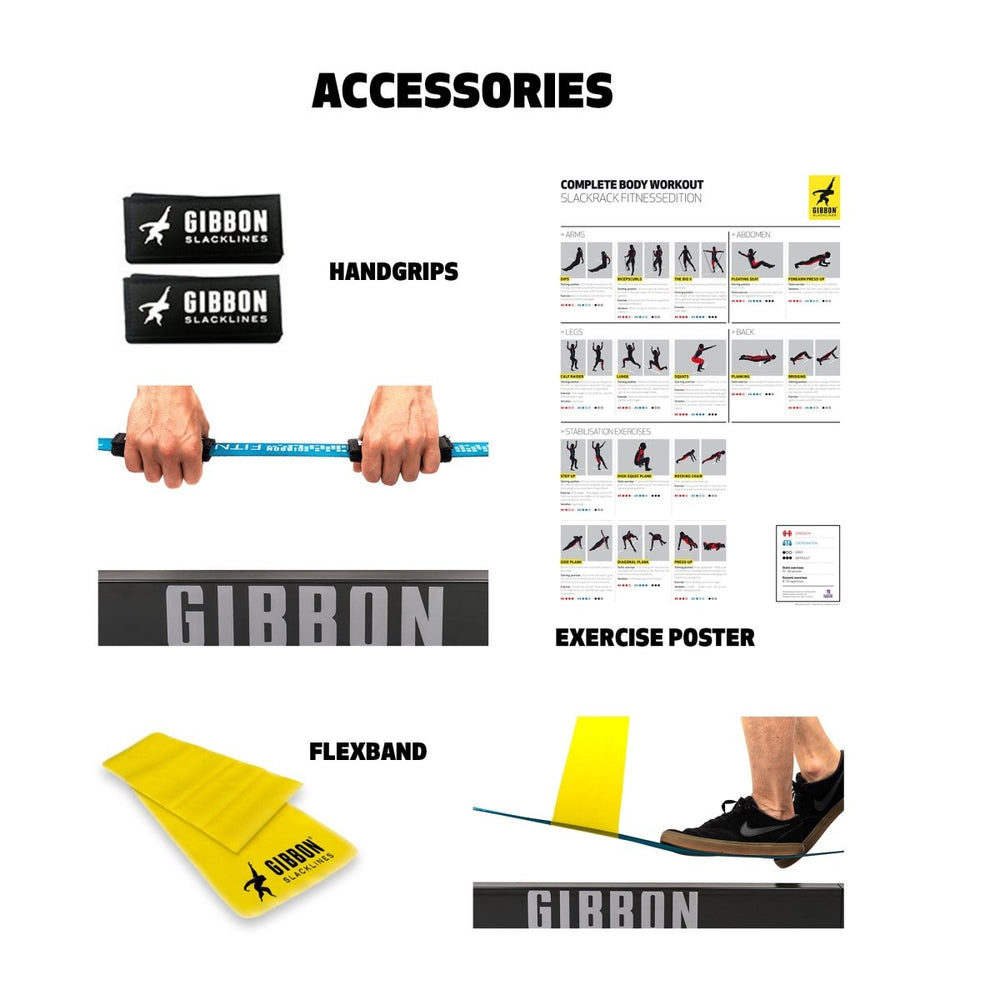 SLACKRACK フィットネス | 屋内スラックライン | GIBBON スラック 